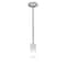 Access Lighting Cylinder, Pendant, Brushed Steel Finish, Opal Glass 28030-1R-BS/OPL - alternate 1